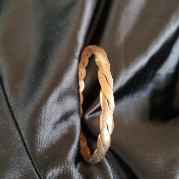 VINTAGE - Brass Bangle Bracelet from Mexico - Picture 2 of 5